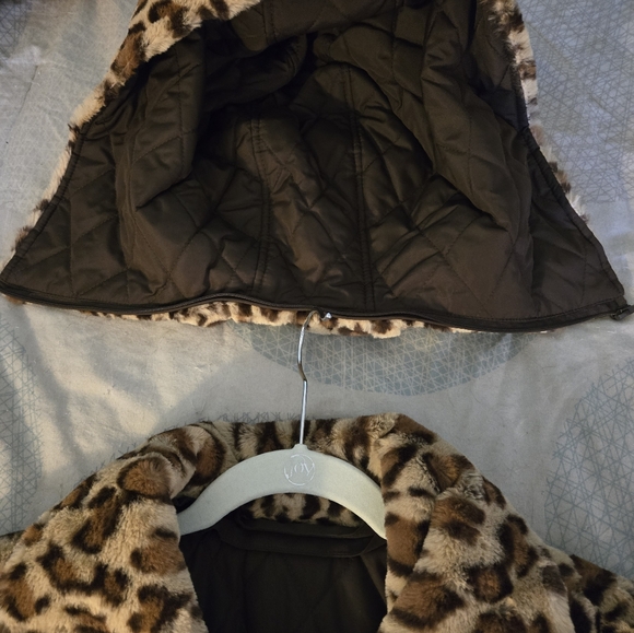 Women's Leopard Butter Soft Coat - Picture 7 of 16